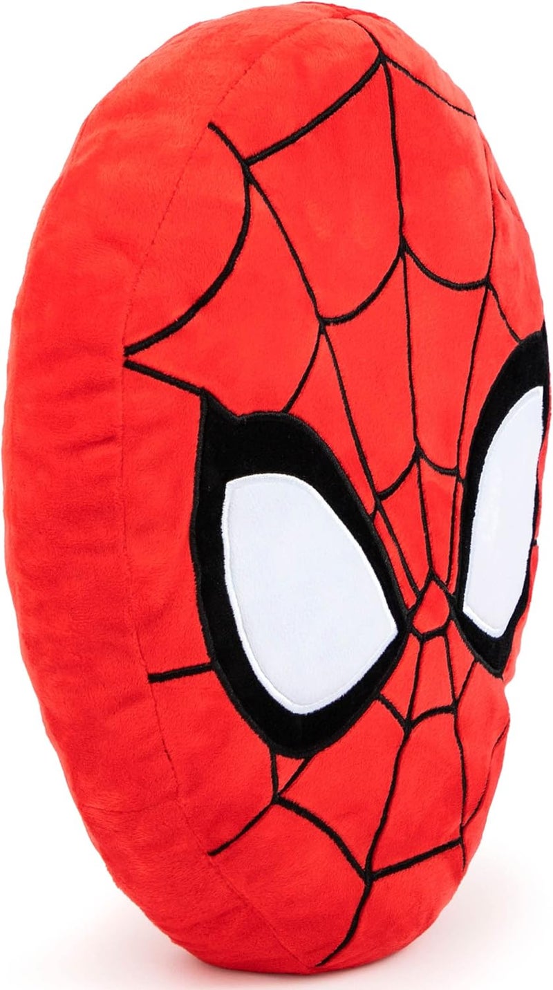 Jay Franco Marvel Spiderman Shaped Decorative Pillow - Kids Super Soft Throw Plush Pillow - Measures 15 Inches (Official Marvel Product) - Image 4